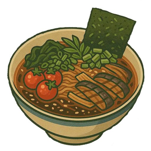 Veggie Shoyu ramen